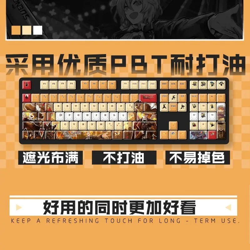 Gaming Accessories Anime - Tema Game Mechanical Keyboard Keycap 122