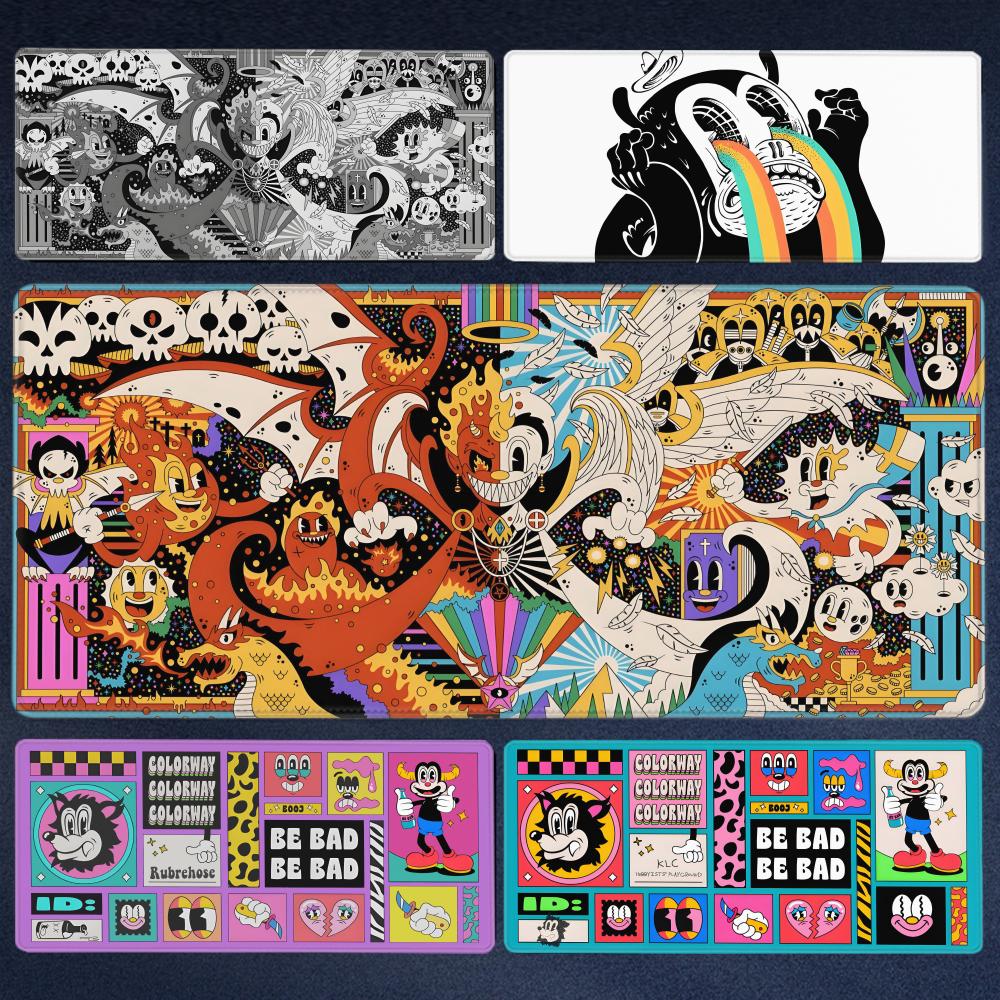 Gaming Accessories Japan - Jepang Kawaii Deskmat Rubrehose Mouse Pad