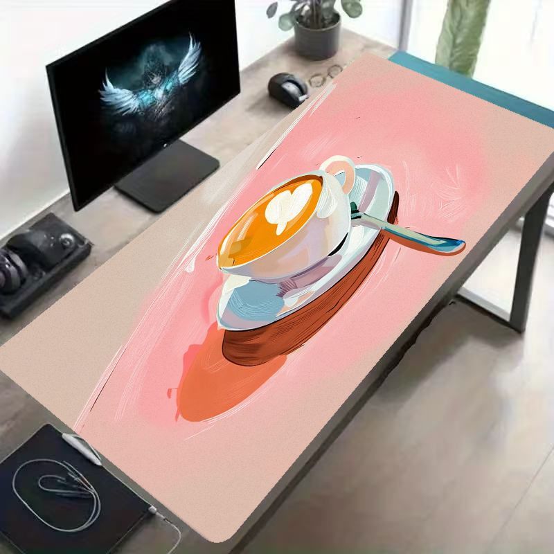 Gaming Accessories Brands - [Merek] Iron Art Mouse Pad Pink