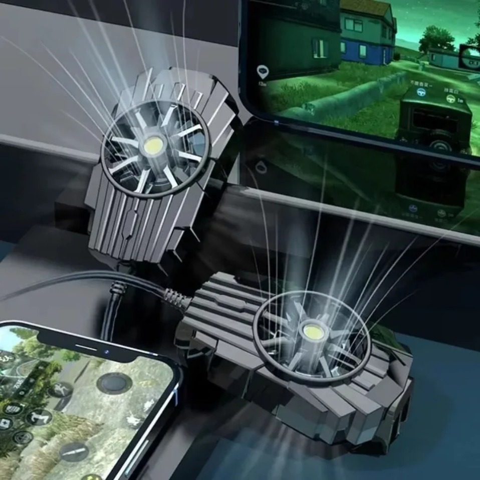Gaming Accessories For Phone - Klip Belakang Portabel Pendingin Mini Berpendingin