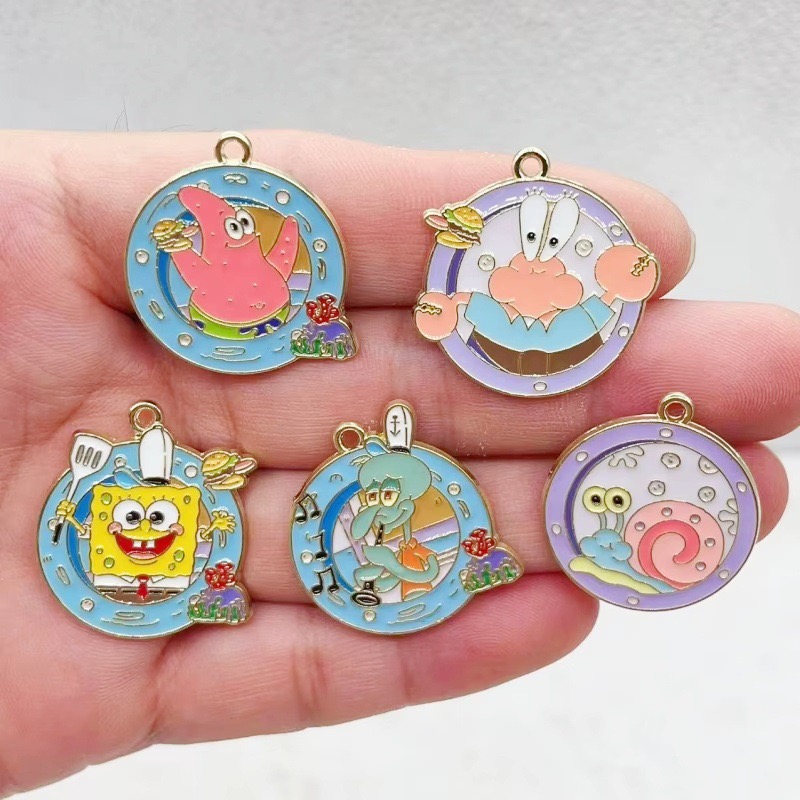 Gaming Accessories Gifts - 10 buah liontin tetesan minyak paduan