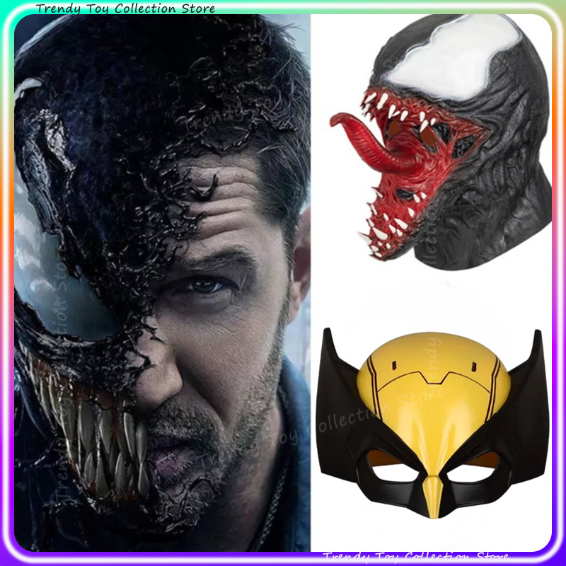 Venom Gaming Accessories - Topeng Latex Wolverine Venom Hulk Superhero
