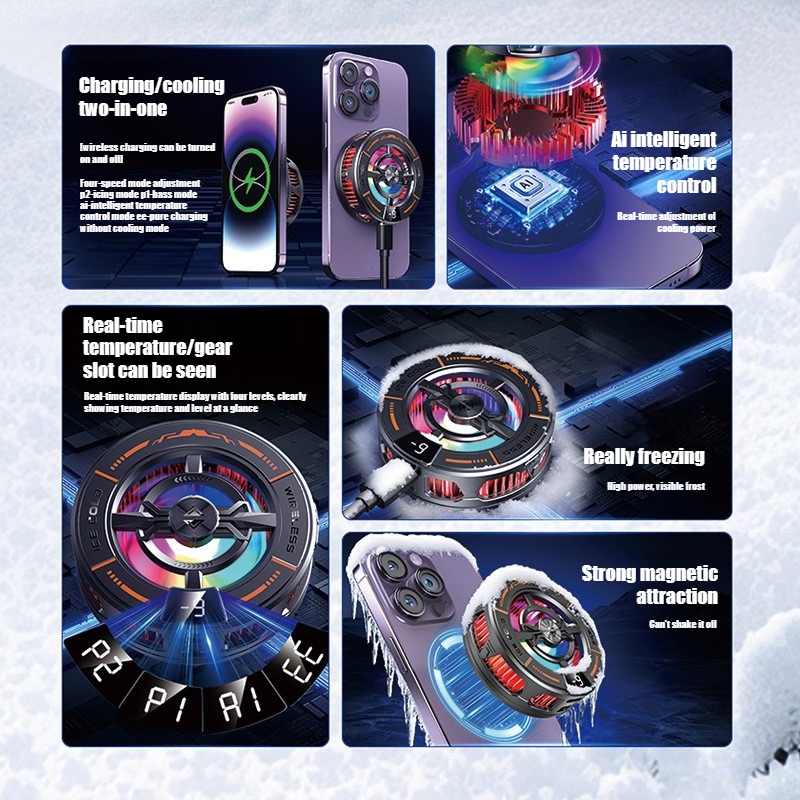K28 Pendingin Ponsel Semikondu - Gaming Accessories For Phone ulasan dan harga