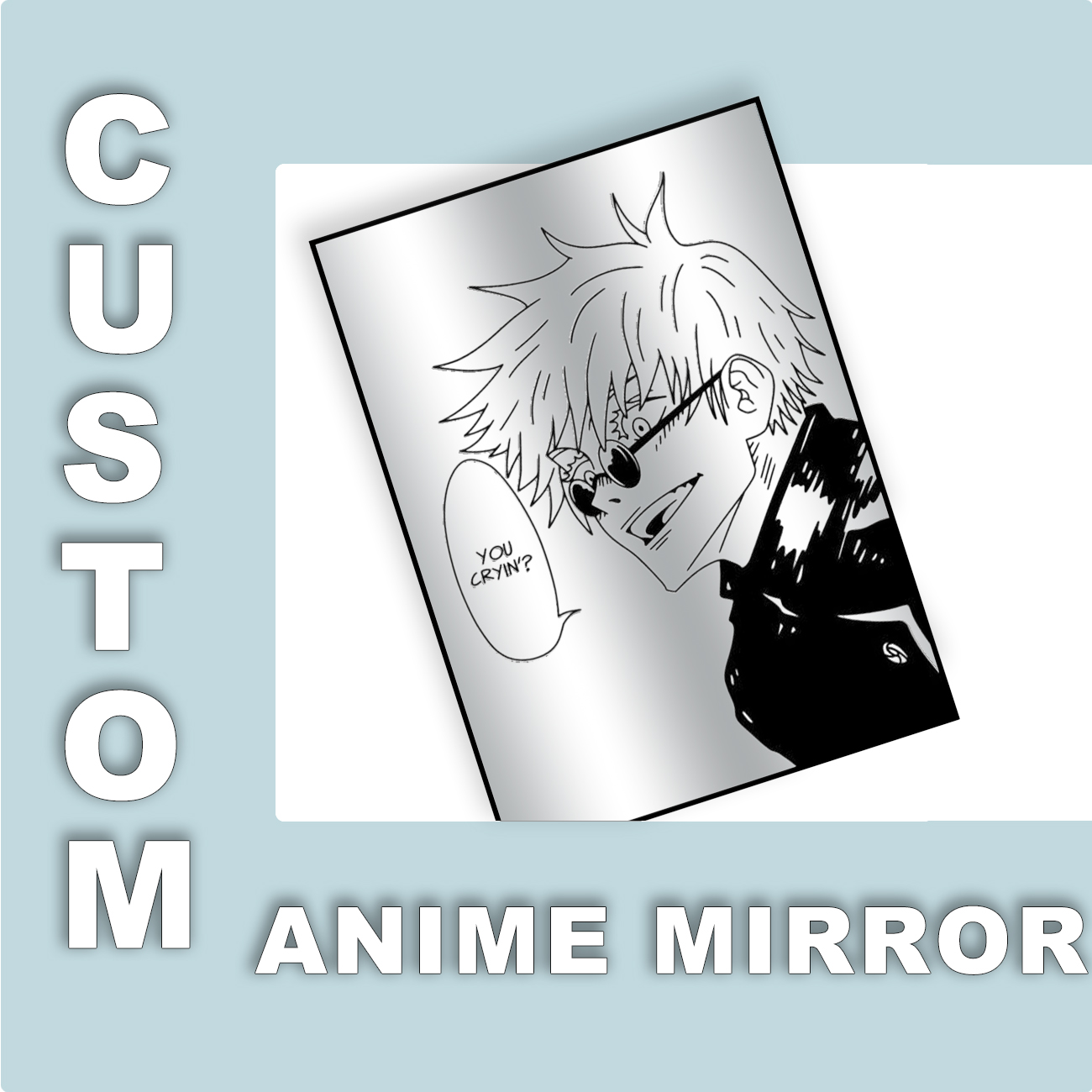 Cermin Anime Desain Khusus Vin - Gaming Accessories Japan ulasan dan harga