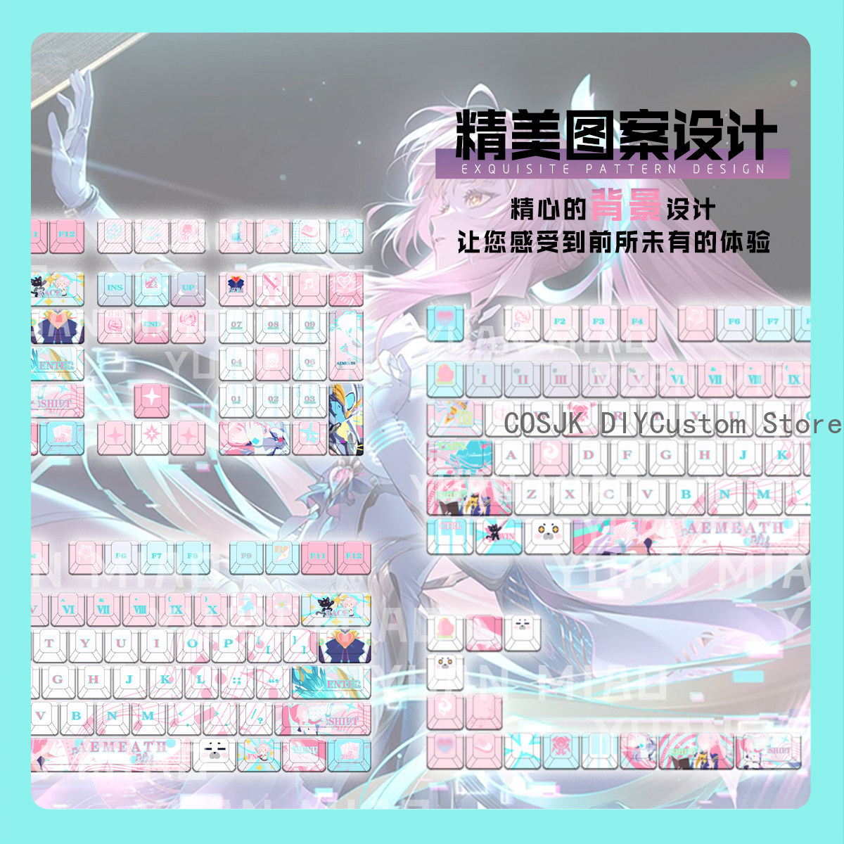 122 Tombol Anime Wuthering Wav - Gaming Accessories Anime ulasan dan harga