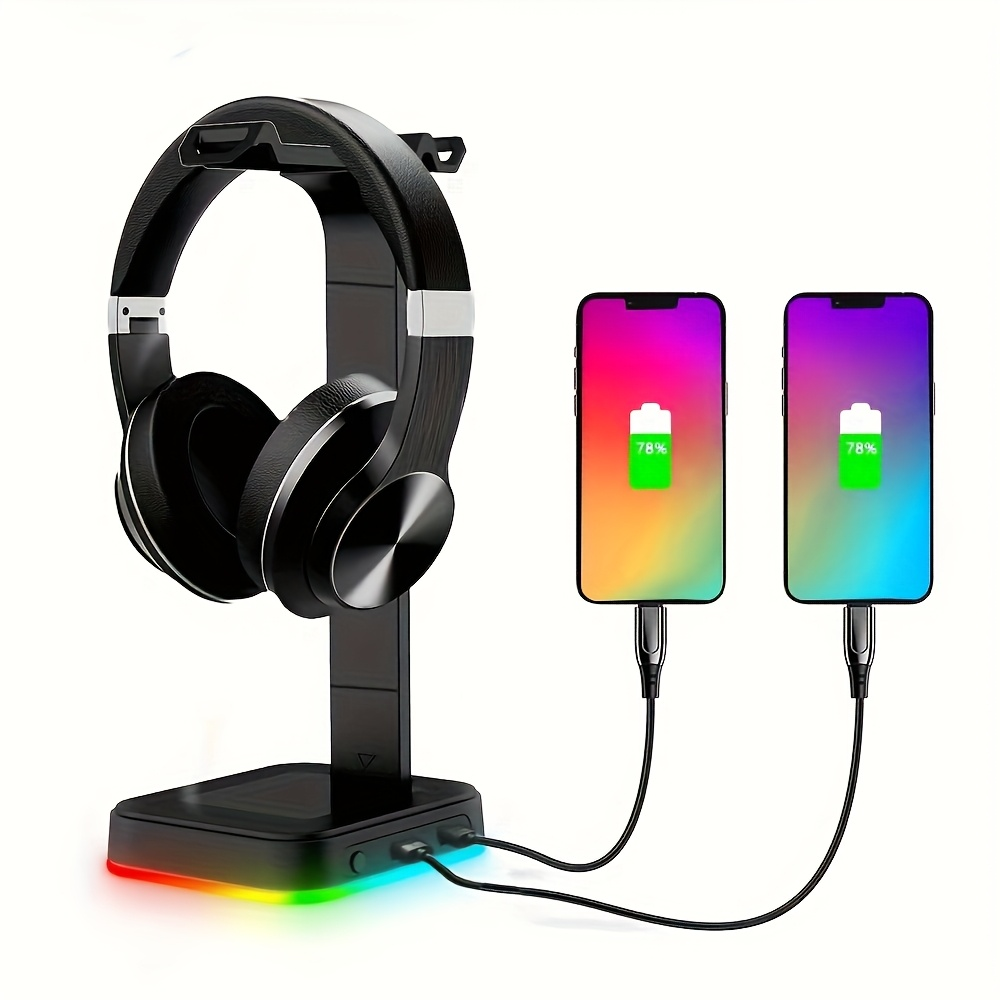 Dudukan Headset Gaming LED RGB - Headset Stand Rgb ulasan dan harga