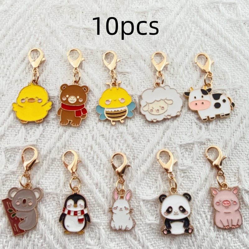 10 buah gantungan kunci hewan  - Gaming Accessories Gifts ulasan dan harga