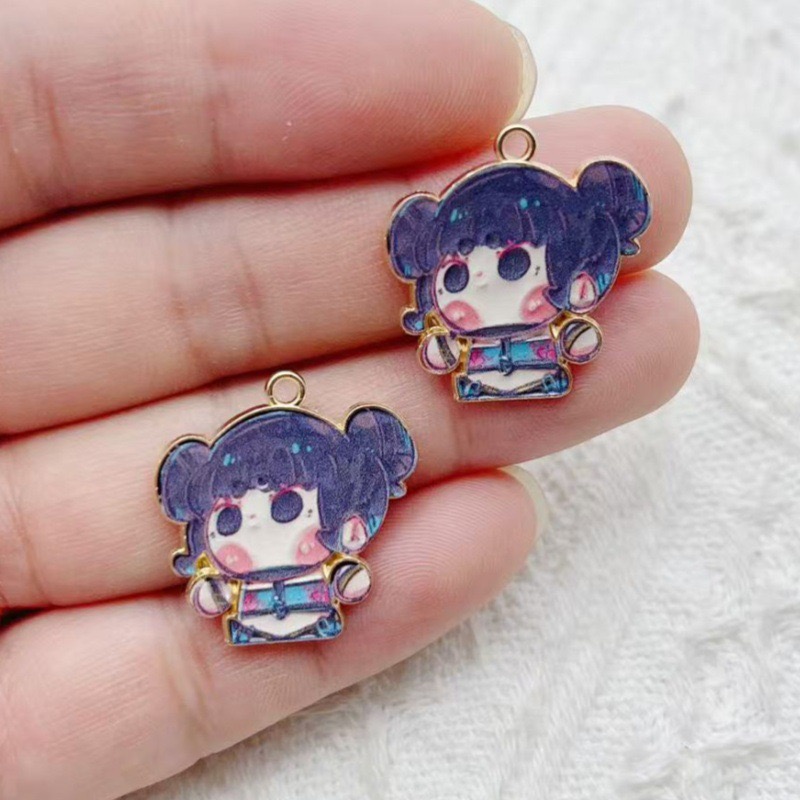 10 Buah Liontin Anime Kartun T - Gaming Accessories Gifts ulasan dan harga