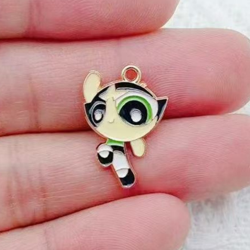 10 Buah Liontin Gadis Kartun B - Gaming Accessories Gifts ulasan dan harga