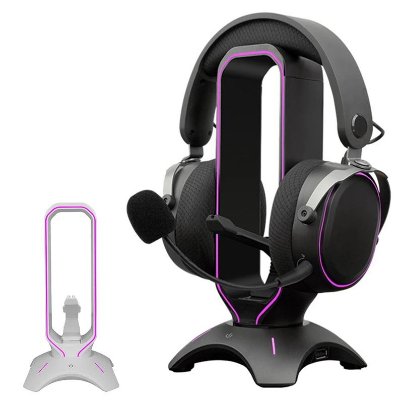 B27B Penyangga Headphone Gamin - Headset Stand Rgb ulasan dan harga