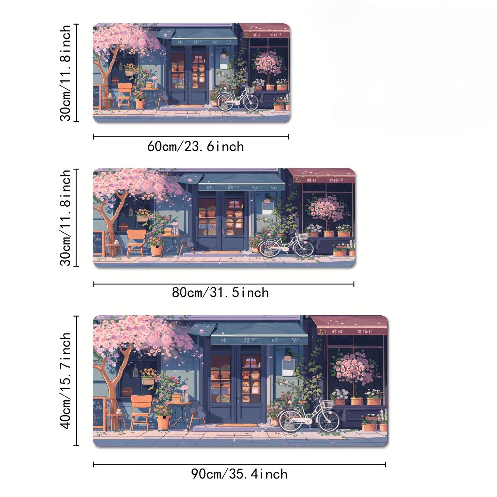 Alas Meja Besar Motif Toko Kue - Gaming Accessories Shop ulasan dan harga