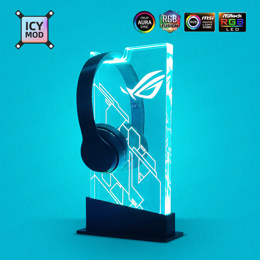 Chassis RGB Headset pemegang A - Headset Stand Rgb ulasan dan harga