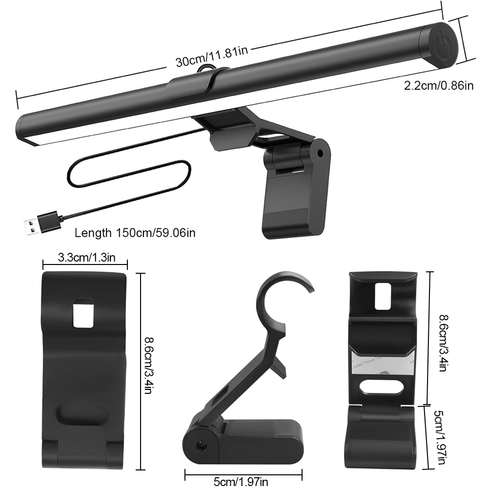 Lampu Gantung Layar Monitor PC - Gaming Accessories Wall Mount ulasan dan harga