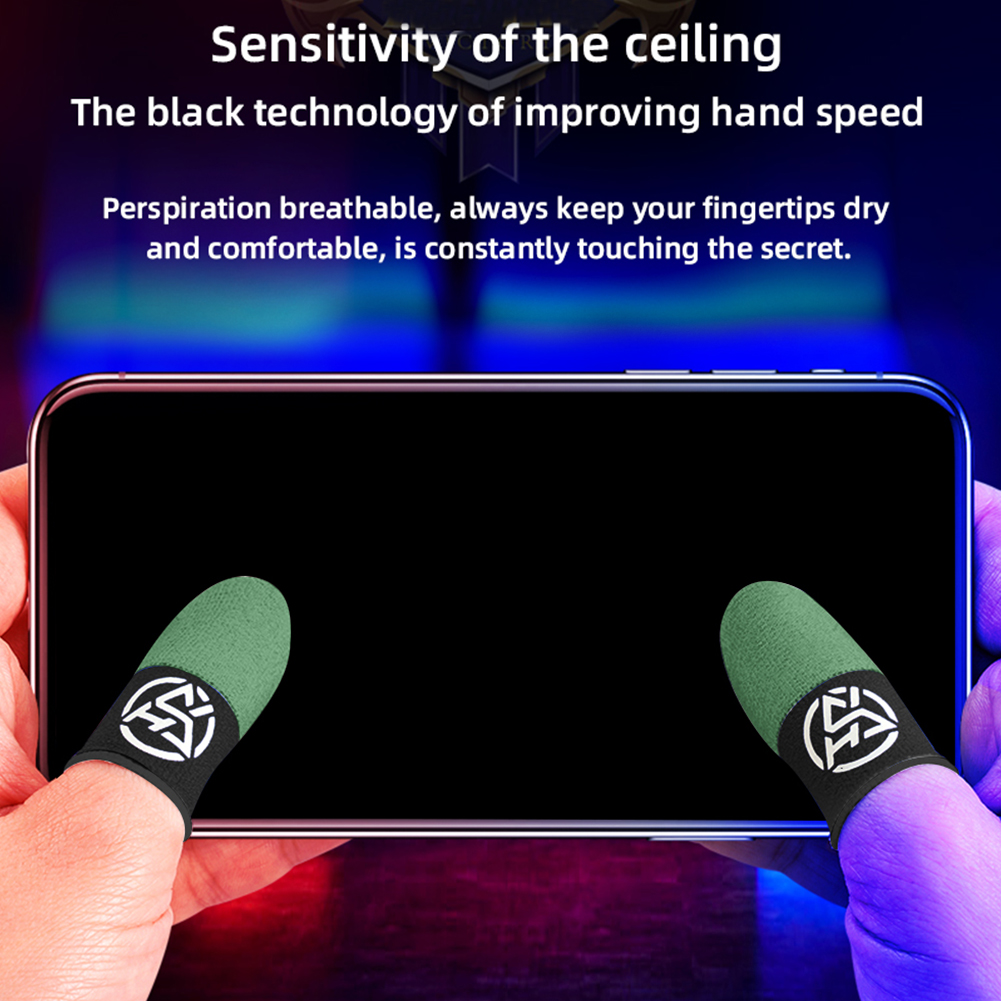 Sarung Jari Mobile Anti Slip B - Gaming Accessories For Phone ulasan dan harga