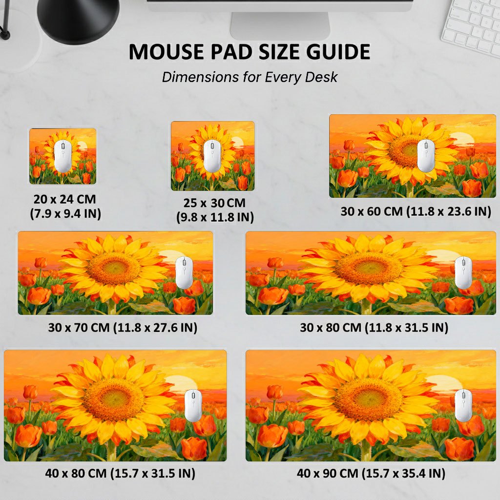 Alas Mouse Bermotif Bunga Mata - Gaming Accessories Brands ulasan dan harga