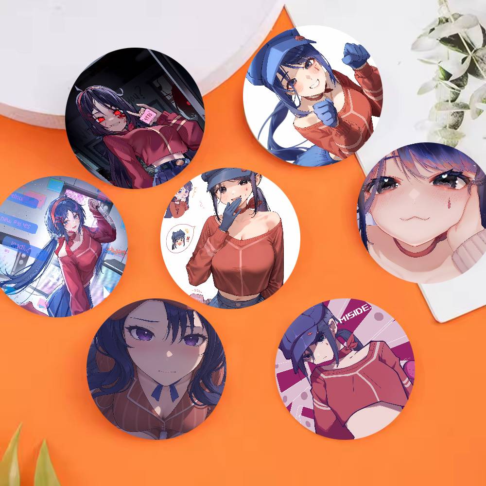 Lencana Logam Kawaii Pretty Ho - Gaming Accessories Japan ulasan dan harga