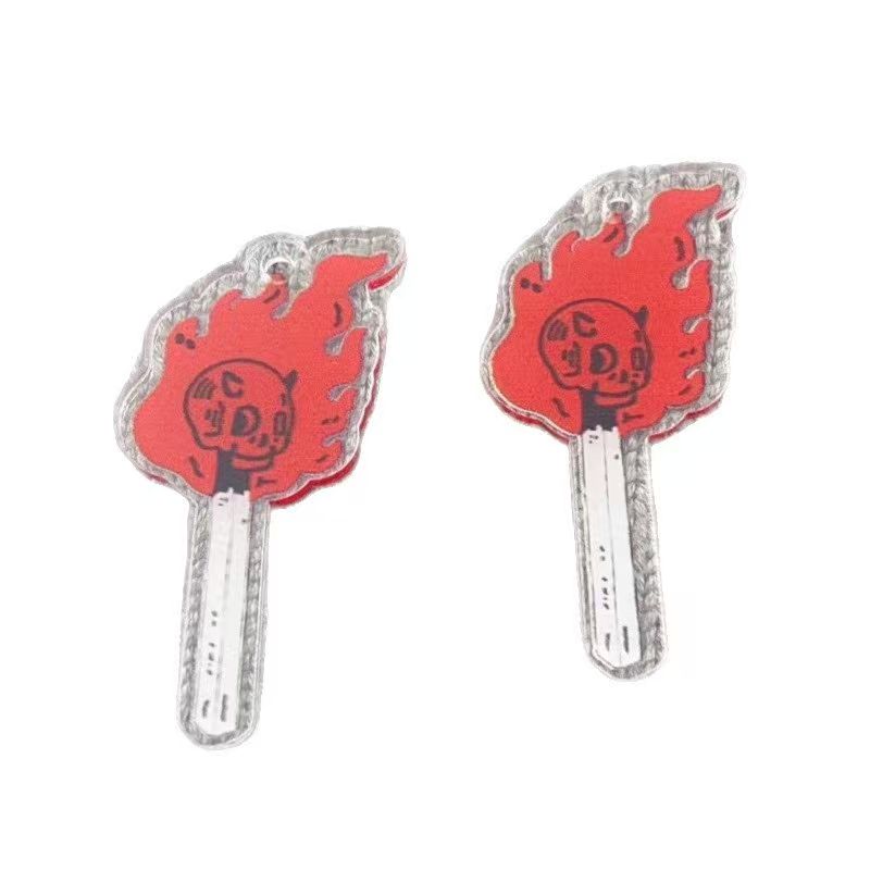 10 buah liontin tengkorak akri - Gaming Accessories Gifts ulasan dan harga