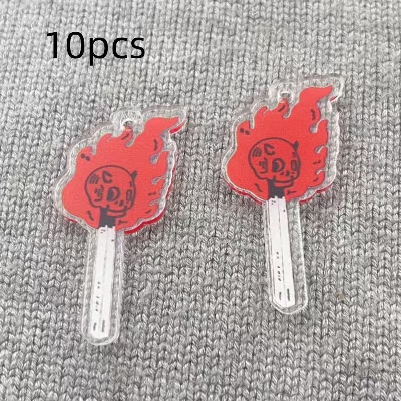 10 buah liontin tengkorak akri - Gaming Accessories Gifts ulasan dan harga
