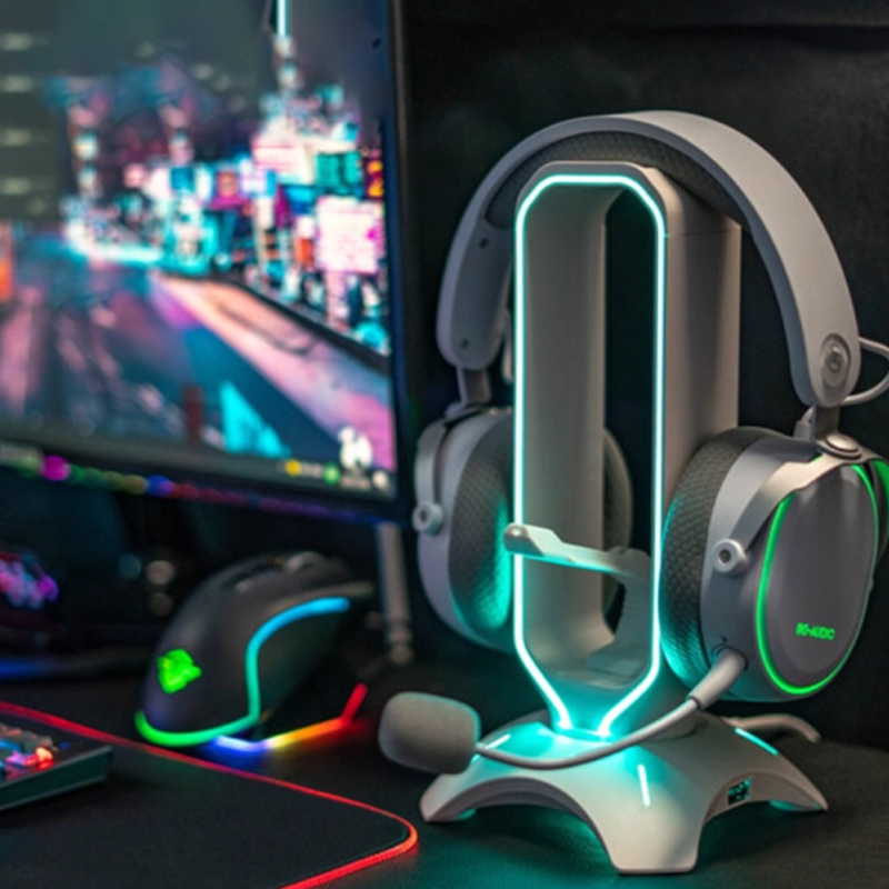 Stands Headphone Gaming RGB de - Headset Stand Rgb ulasan dan harga