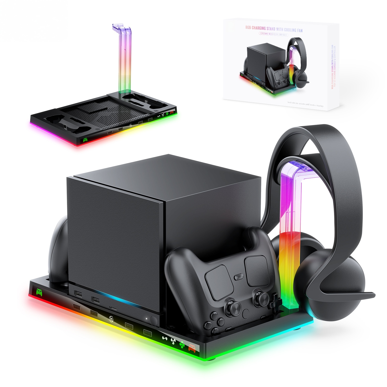 Dok serbaguna untuk Mesin Stea - Headset Stand Rgb ulasan dan harga