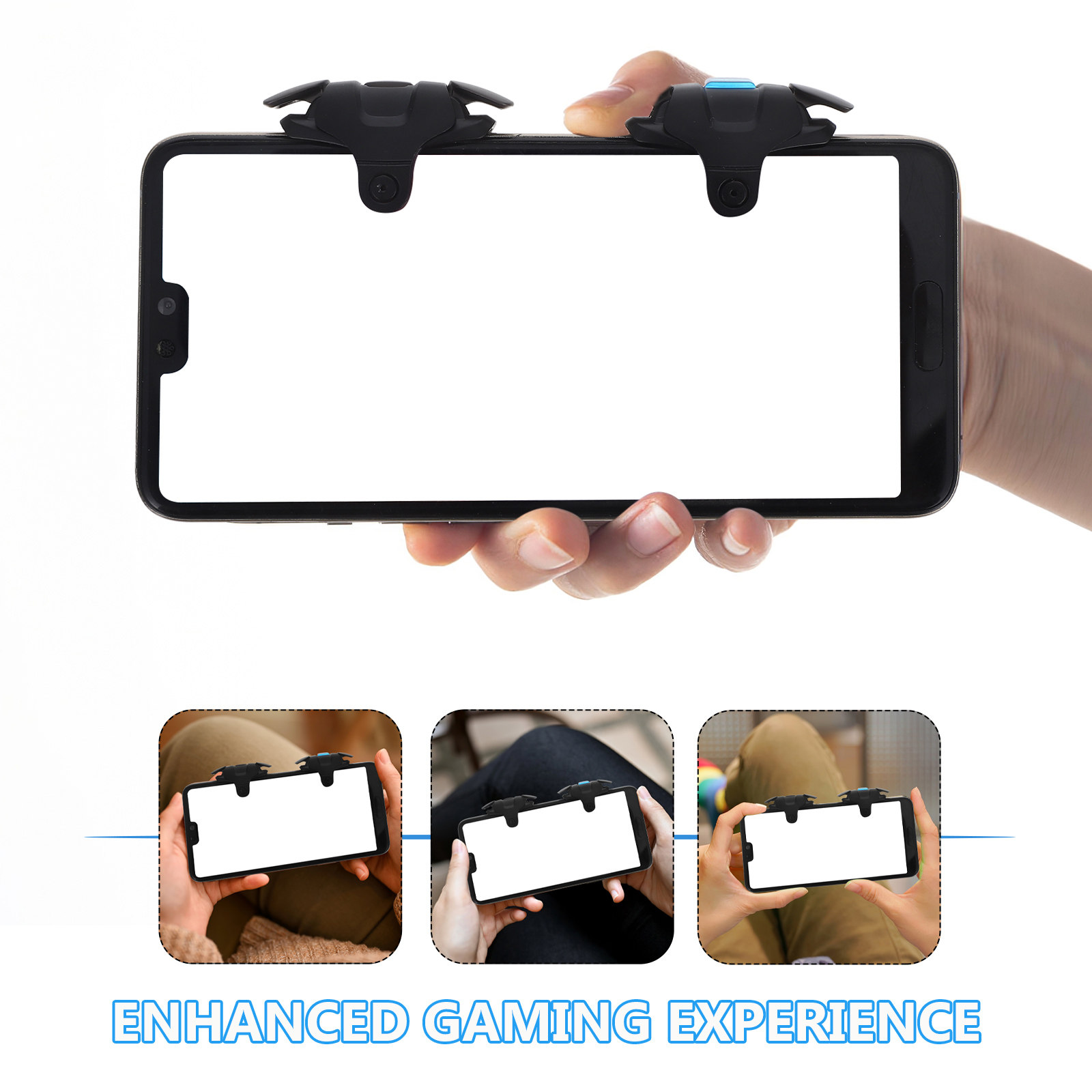2Pcs Pemicu Game Ponsel Pengon - Gaming Accessories For Phone ulasan dan harga