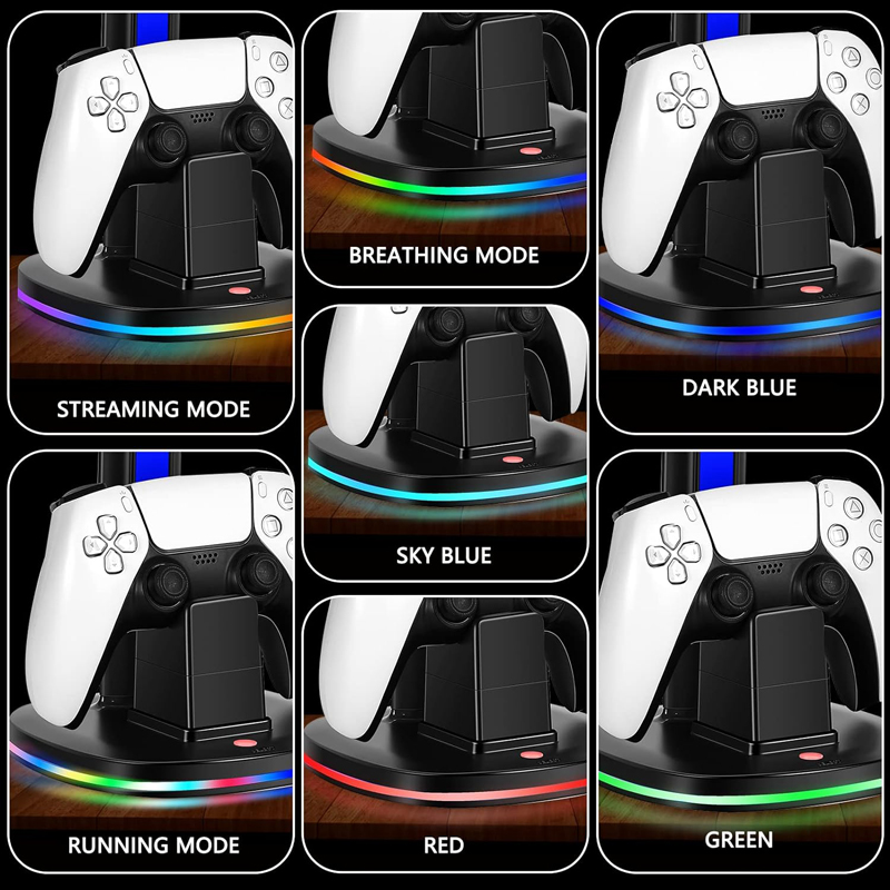 Dudukan pengisi daya pengontro - Headset Stand Rgb ulasan dan harga