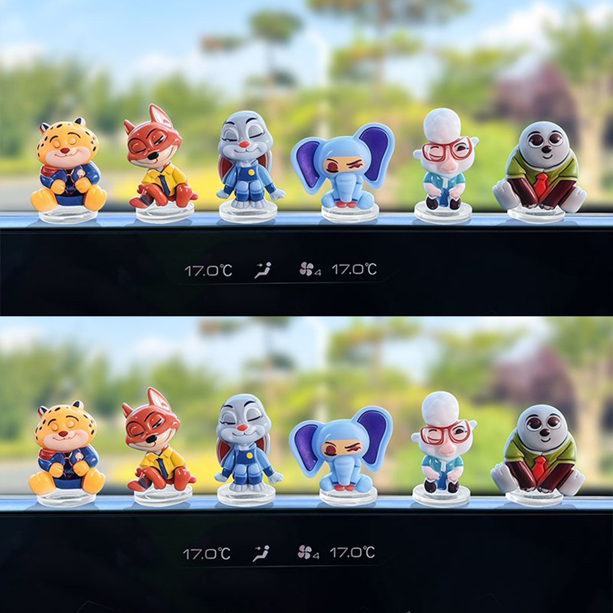 Ornamen mobil kartun Zootopia  - Gaming Accessories Anime ulasan dan harga