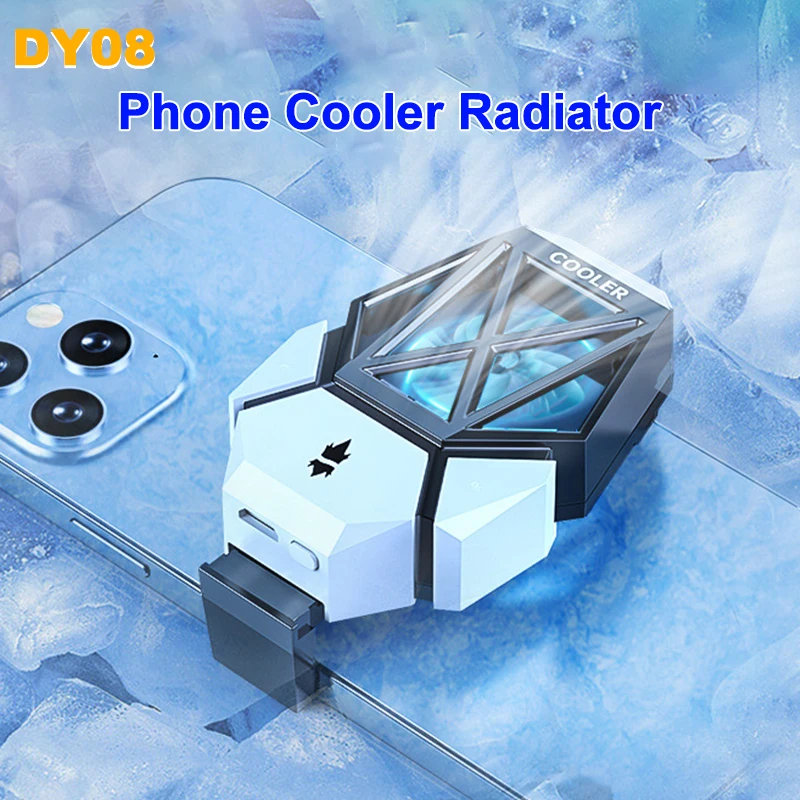 DY08 Radiator kipas pendingin  - Gaming Accessories For Phone ulasan dan harga
