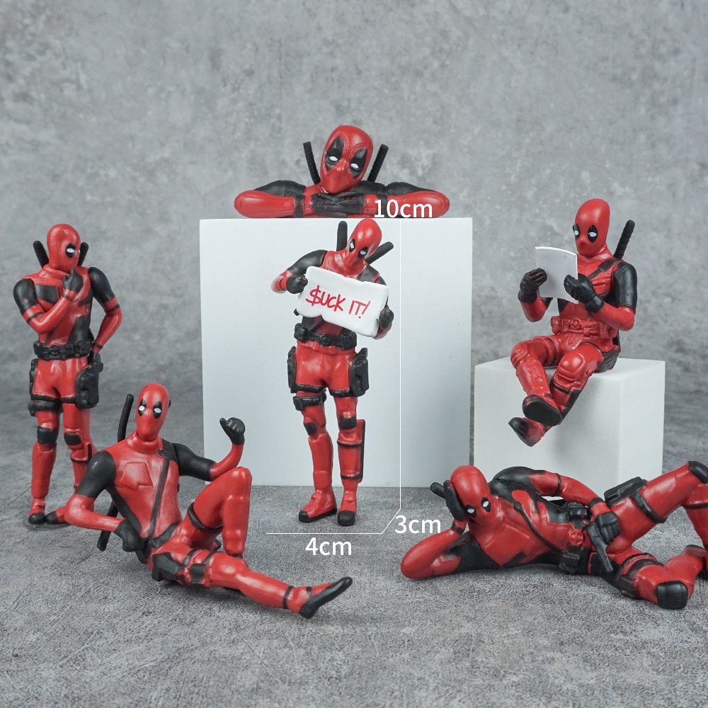 Figur Aksi Anime Deadpool Deko - Venom Gaming Accessories ulasan dan harga