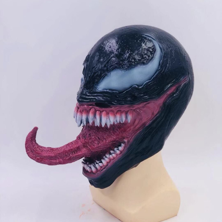 Kostum Cosplay Topeng Venom Ha - Venom Gaming Accessories ulasan dan harga