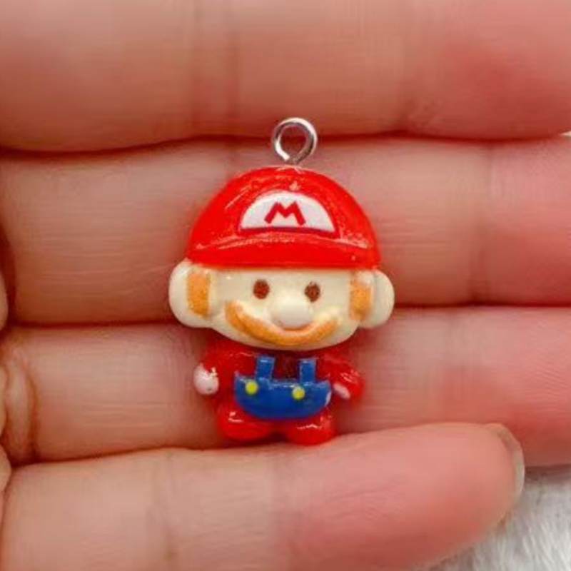 10 buah liontin kartun resin,  - Gaming Accessories Gifts ulasan dan harga