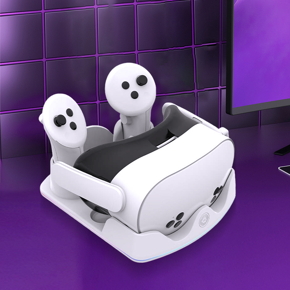 Dok Pengisian Daya untuk Meta  - Headset Stand Rgb ulasan dan harga