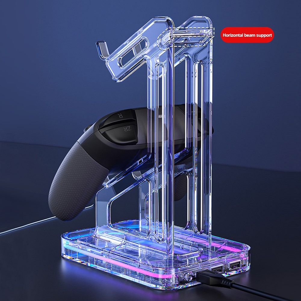 Penyangga Pengontrol Game Univ - Headset Stand Rgb ulasan dan harga